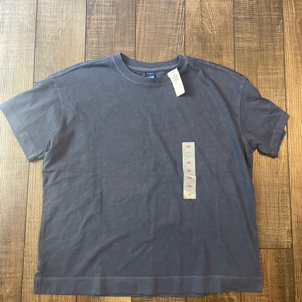 Old Navy Dark Blue Short Sleeve Tee